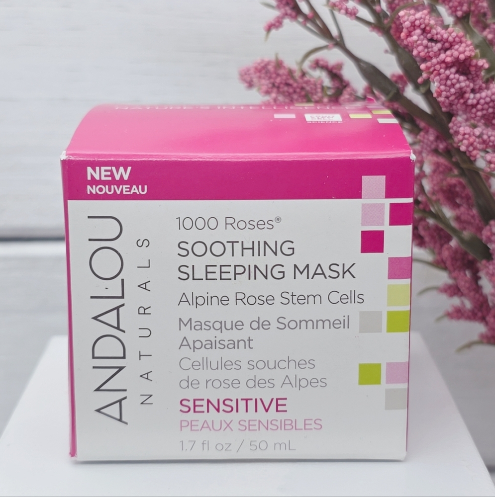 Andalou Naturals 1000 Roses Soothing Sleeping Mask
